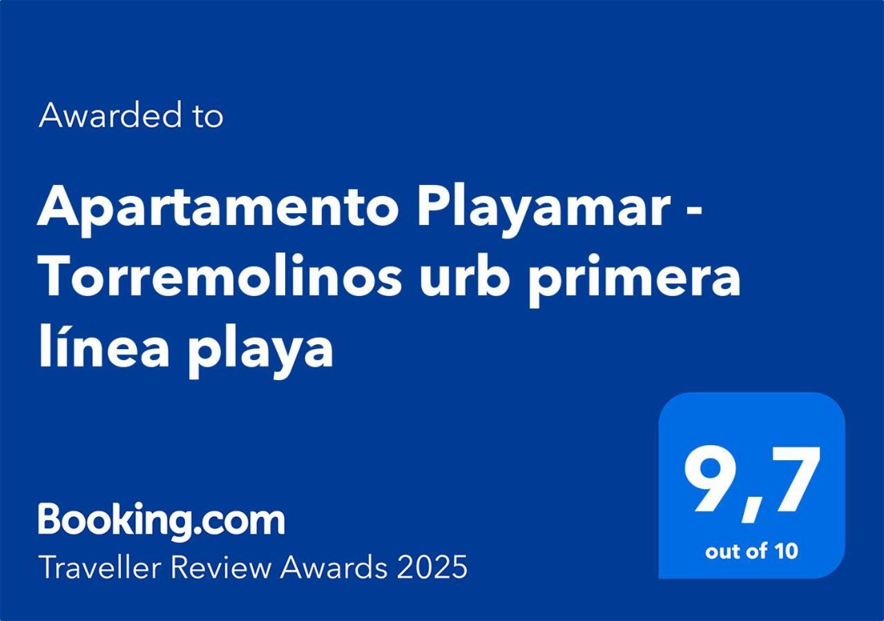 Apartamento Playamar - Torremolinos Primera Linea Playa Exteriör bild